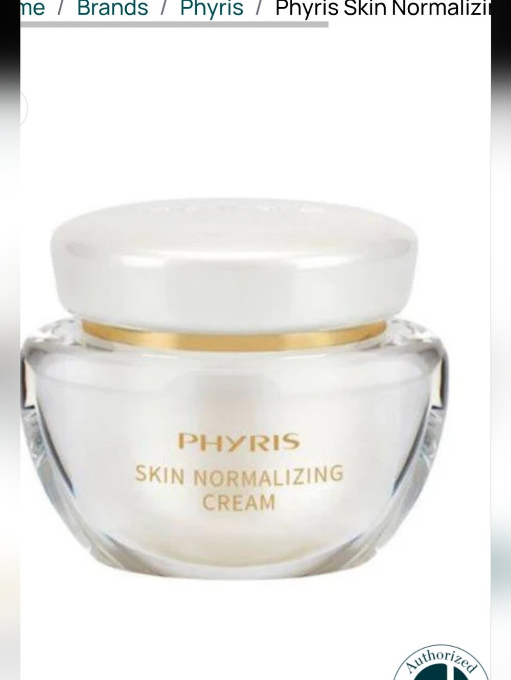 PHYRIS Skin Normalizing Cream 50 Ml